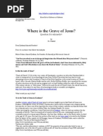 Download Where is the Grave of Jesus - Question for Ahmadis by TheMuslim SN5430334 doc pdf