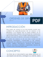 TEma #5 Orden de Servicio