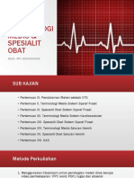 P Ix. Terminologi Medis & Spesialit Obat