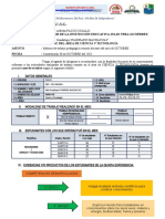 Informe de Octubre - Abel Cuadrado - Productos