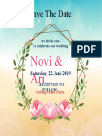 Save The Date: Novi & Ari