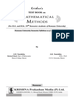 Mathematical Methods