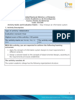 Activity Guide and Evaluation Rubric - Step 4 - Design an Information System