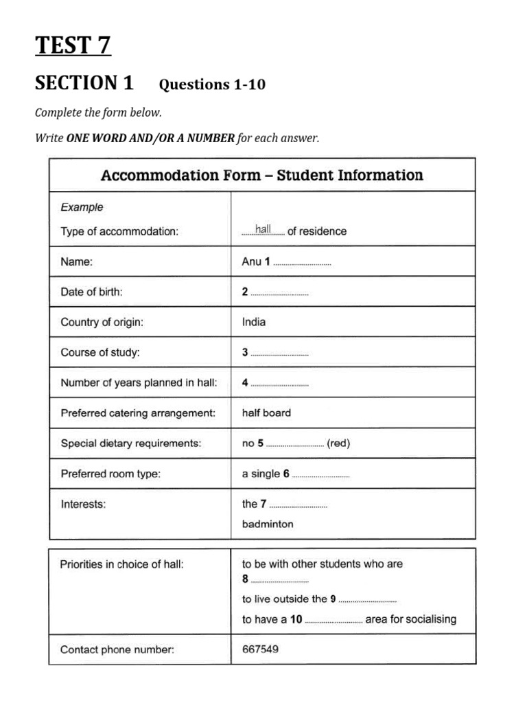Test 7 | PDF