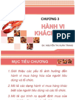 Chuong 3. Hanh Vi Khach Hang