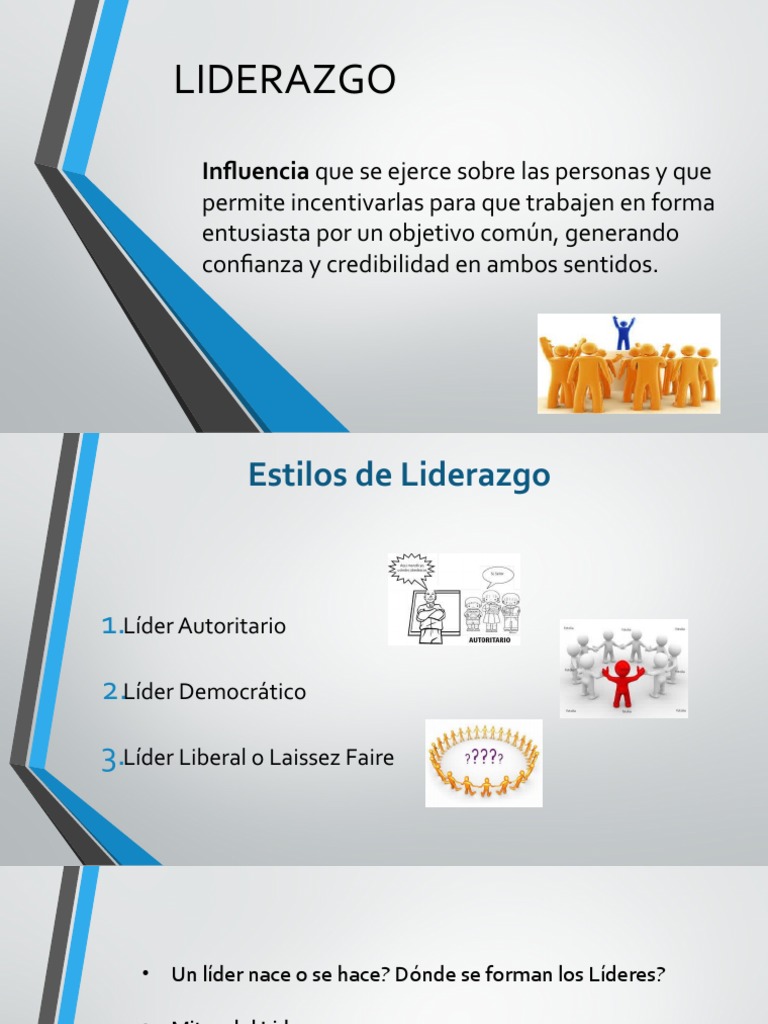 Estilos y Claves del Liderazgo Eficaz | PDF | Crecimiento personal y ...
