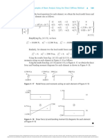 4.3 Examples of Beam Analysis Using The Direct Stiffness Method D