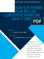 LA JUSTICIA Y FUERO MILITAR EN LAS CONSTITUCIONES 1834 Y 1839 TERMINADO