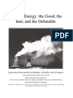 Nuclear Energy - The Good, The Bad, and The Debatable - Curriculum Booklet - Desconocido