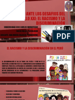 El Perú Ante Los Desafios Del Siglo Xxi Racismo y Discriminacion