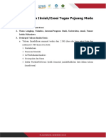 Format Struktur Tulisan Ilmiah Essai Tugas Program Pejuang Muda