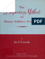 The Dispersion Method in Binary Additive Problems