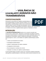 AULA 06 - VIGILÂNCIA DE DOENÇAS E AGRAVOS NÃO TRANSMISSÍVEIS
