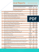 PDA Technical Reports List