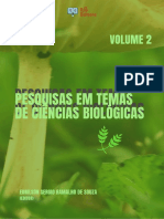 Pesquisas em Temas de Ciências Biológicas - Volume 2