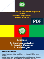 Ruh Keislaman Dan Kemuhammadiyahan Dalam Gerakan Kepanduan Hizbul Wathan