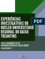 Experiências Investigativas Do Núcleo Universitário Regional Do Baixo Tocantins