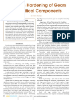 Induction Hardening of Gears and Critical Components: Management Summary Importance of Gear Material and Its Condition