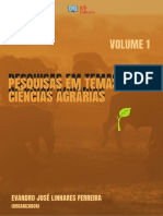 Pesquisas em Temas de Ciências Agrárias - Volume 1