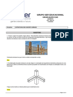 Gabarito AV2 Estruturas em Concreto Armado