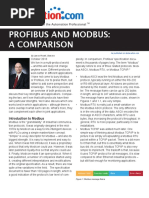 Profibus and Modbus - A Comparison