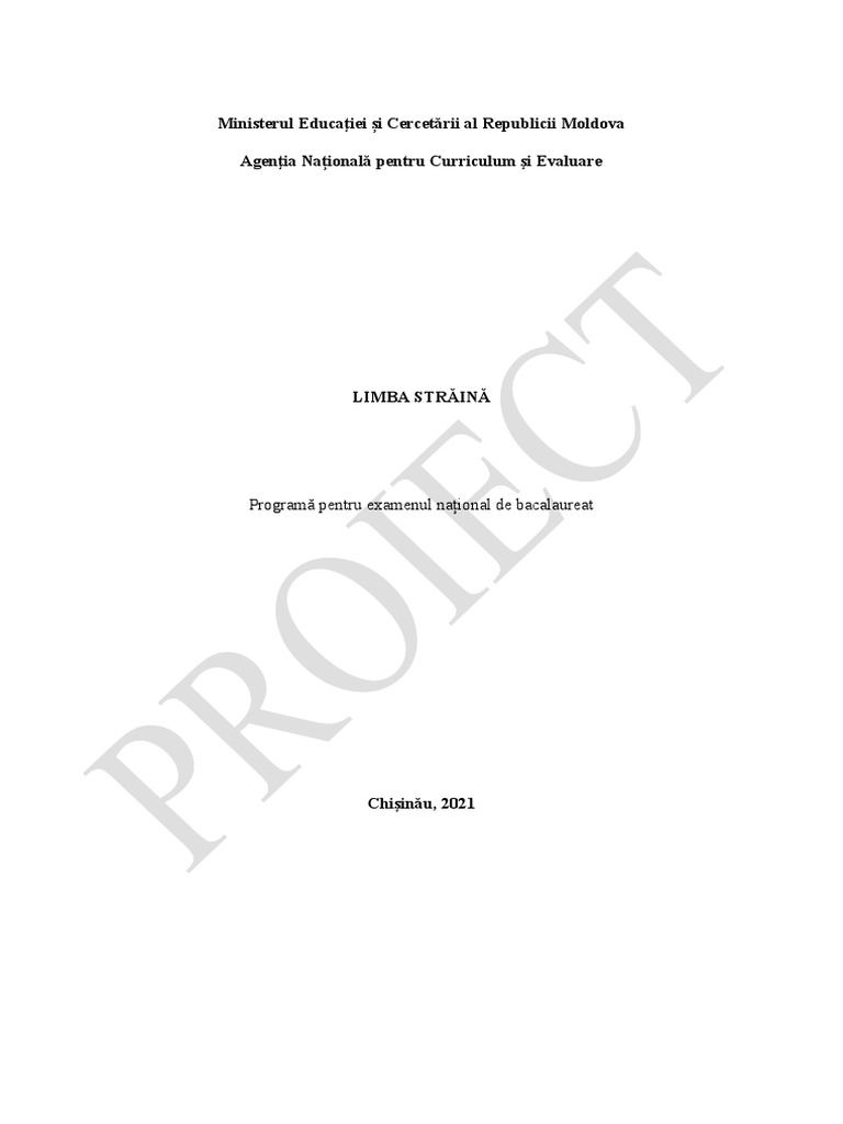 Programa Bac LSTR | PDF