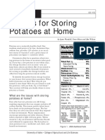 Options For Storing Potatoes at Home