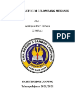 Laporan Praktikum Gelombang Mekanik