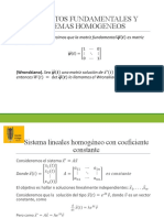 Sistema Lineales Homogeneo Con Coeficientes Constante