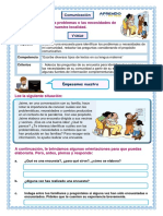 Identificamos Los Problemas o Las Necesidades de Nuestra Localidad. Comunicación Martes 23 de Noviembre