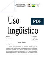 Informe Uso Linguistico Josmarlys Rivas CP 08