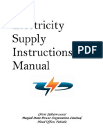 Electricity Supply Instruction Manual 2010