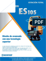 Brochure Estacion Total Topcon Es105 Geotop Opt