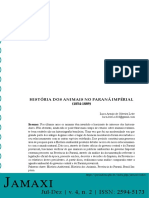 LEITE, Luca. Uma História Dos Animais No Paraná Imperial (1854-1889)