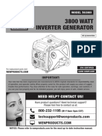 WEN Generator Manual