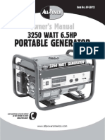 Back-up Generator Manual