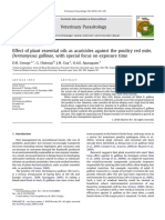 Veterinary Parasitology: D.R. George, G. Olatunji, J.H. Guy, O.A.E. Sparagano