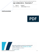 Sustentacion Trabajo Colaborativo - Escenario 7 - PRIMER BLOQUE-CIENCIAS BASICAS - ALGEBRA LINEAL - (GRUPO C01)