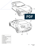 RX-8 Body Component Removal and Adjustment Guide