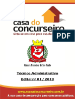 Apostila Camaramunicipalsp 2015 Tecnicoadministrativo