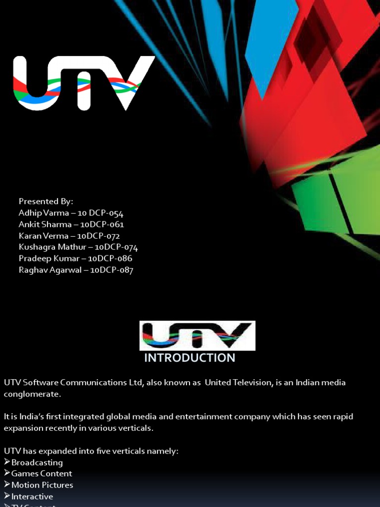 Walt Disney Logo Utv