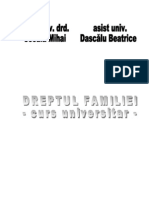 Dreptul Familiei