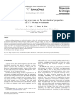 Effects of Welding Processes on the Mechanical Properties (1)