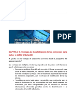 CAPITULO II Ventajas de Los Acuerdos de Dobre Tributación MEF-2