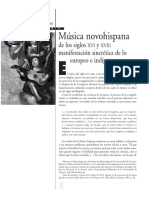 Musica Novohispana