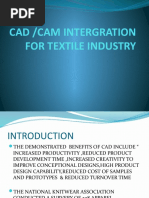 Cad Cam Integration For Textile Industry