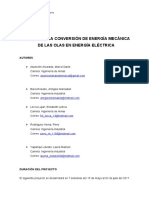 ANÁLISIS DE ENERGÍA MECÁNICA PRODUCIDA POR LAS MAREAS