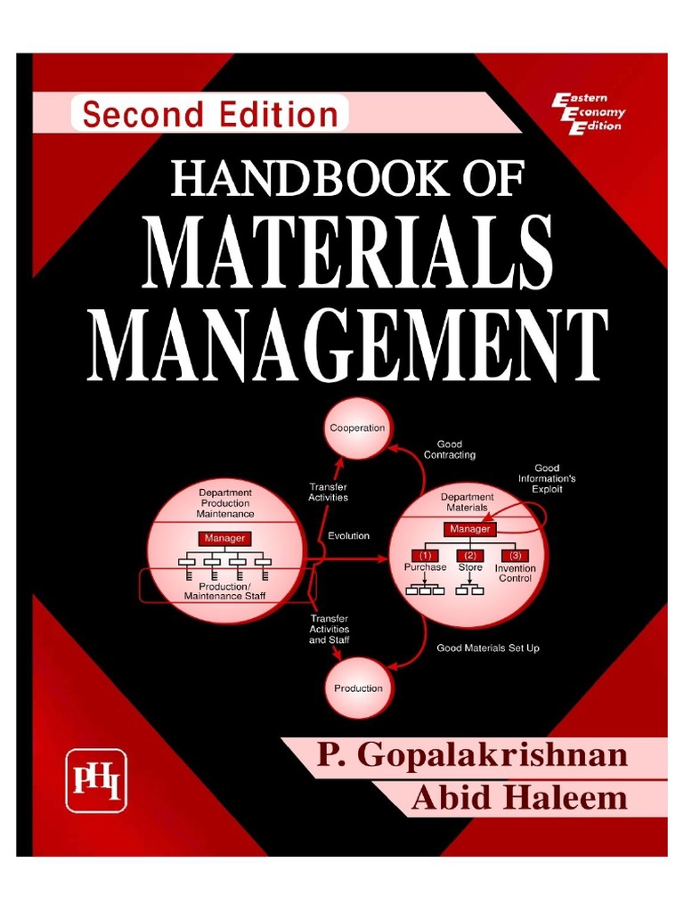 Handbook of Materials Management PDF