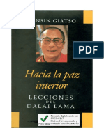 Tensin Giatso (Dalai Lama) - Hacia La Paz Interior