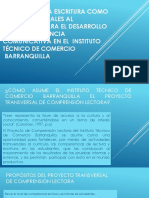 Proyecto Transversal Competencias Lectoras